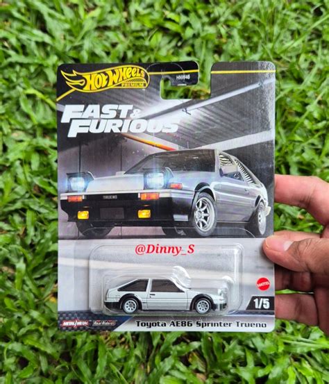 Jual Hot Wheels Premium Fast And Furious Toyota Ae Sprinter Trueno Original Kota Surabaya