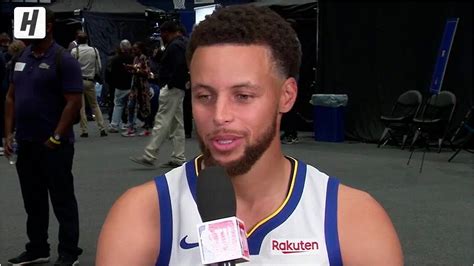 Stephen Curry Accepts The Challenge Full Warriors Interview 2019 Nba