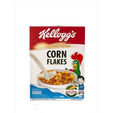 Jual Kelloggs Corn Flakes Cereal Sereal Jagung 500 G Jakmall