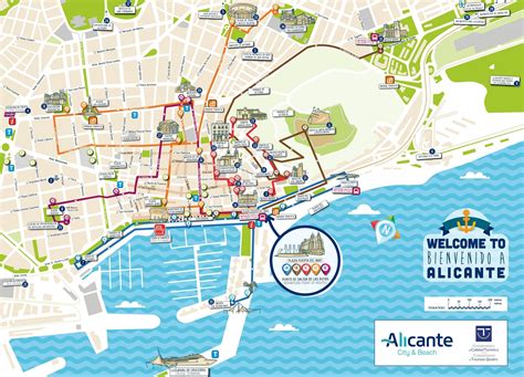 Routen und Wanderwege in Alicante - ALICANTE City & Beach
