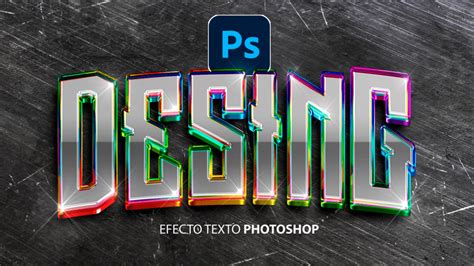 Como Crear Efecto De Texto En Photoshop Aprende Facil