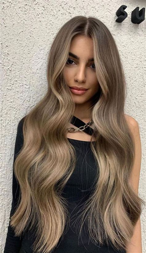 50 Hair Colours Ideas That Are Trending Now Wavy Ash Blonde Hair