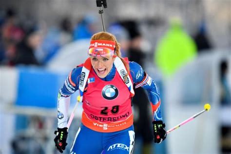 Gabriela Koukalova Absente Jusquen Janvier Biathlon