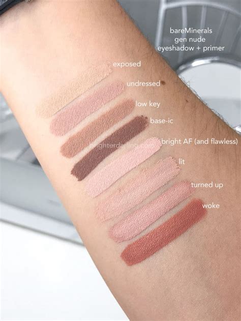 Bareminerals Gen Nude Eyeshadow Palettes Review Swatches Demo
