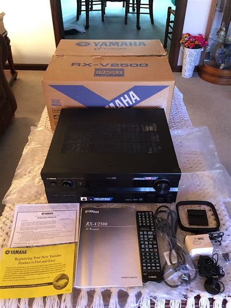 Yamaha Rx V2500 Audio Video Receiver Reverb