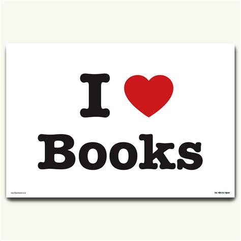 I Heart Books The Poster Point