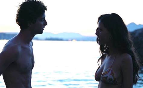 Celeste Dalla Porta Bikini Scene In Parthenope AZNude