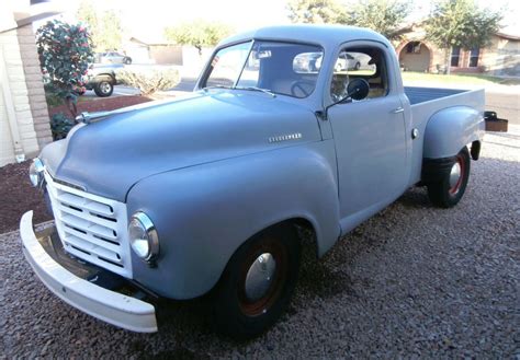 1952 Studebaker 2r5 Half Ton Pickup Solid Excellent Running Truck