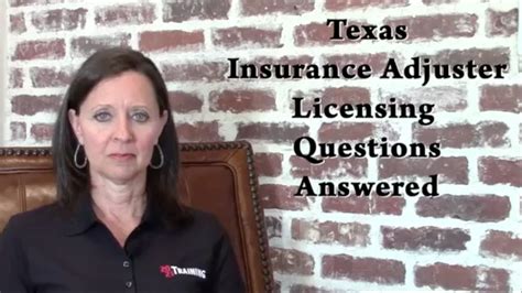 Texas Insurance Adjuster Licensing Questions Answered Youtube