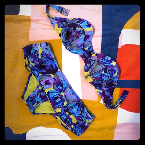 Nanette Lepore Floral Print Bikini Gem