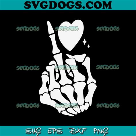 Skeleton Hand Fuck Svg