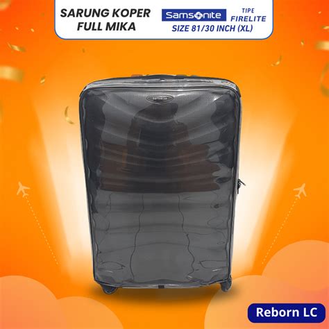 Jual Reborn Lc Sarung Koper Luggage Cover Fullmika Khusus Samsonite