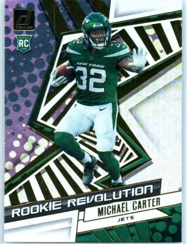 Donruss Rev Mca Michael Carter New York Jets Ebay