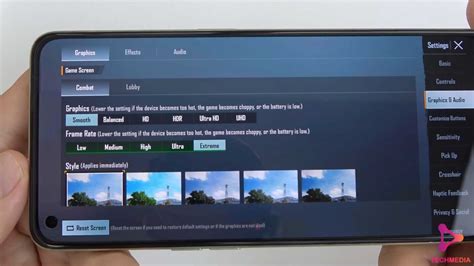 Test Game Pubg Max Setting On Oppo Reno Smooth Extreme With Gfx
