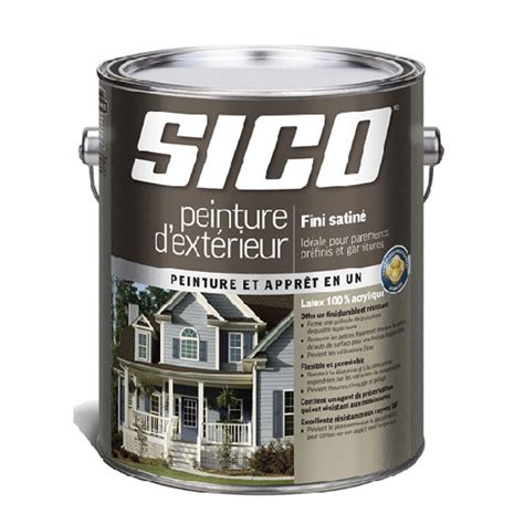 Peinture et apprêt au latex Sico base moyenne 3 78 l Réno Dépôt