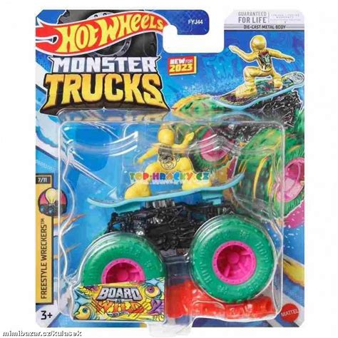 Prodám Hot Wheels Monster Trucks Board Wild Praha Mimibazar cz