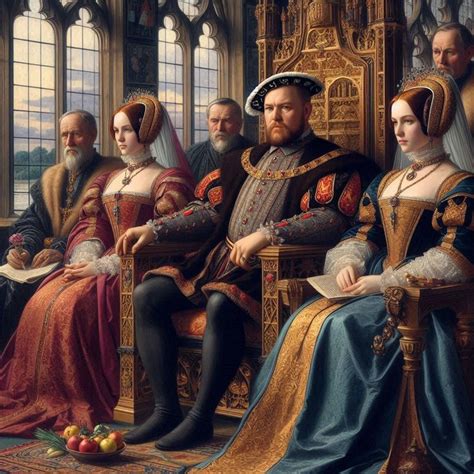 Henry Viii Anne Of Cleves And Queen Kartherine Howard