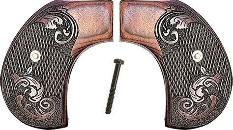 Premium Gun Grips Compatible Replacement For Ruger Wrangler Grips 22lr Model