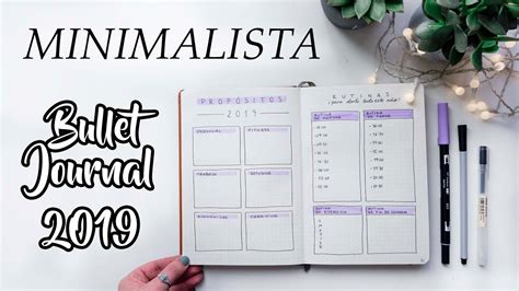 Bullet Journal Minimalista Cuaderno De Tareas Revistas