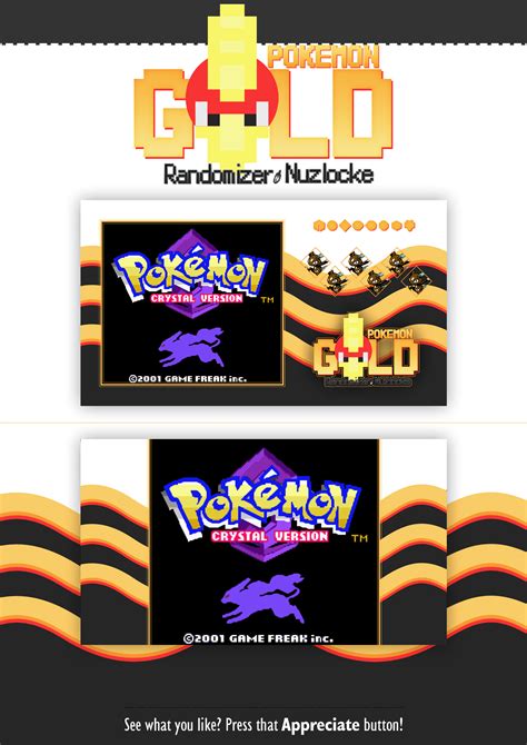 Pokémon Gold Randomizer Nuzlocke Package on Behance