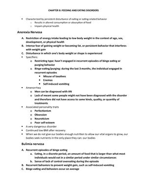 Lecture Outline Of Abnormal Psych Lecture Outline I Introduction Ii