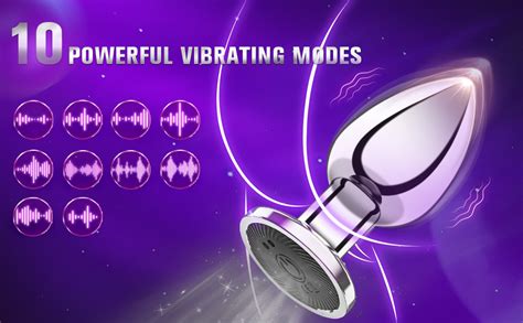 Vibrating Anal Plug Anal Toys Butt Plug With Modes Remote Control Vibrator Male Sex Toys