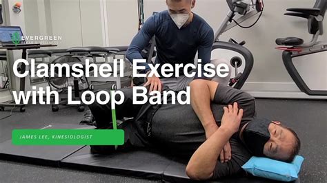 Supine Clamshell Exercise With Band At Maddison Joyce Blog