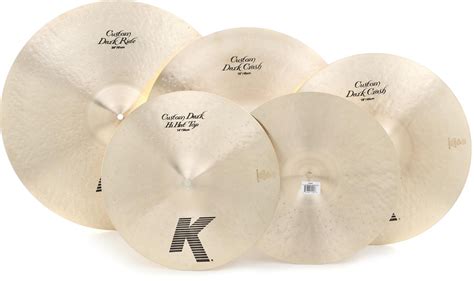 Buy Zildjian Kcd K Custom Series Dark Cymbal Box Set Inch Hi