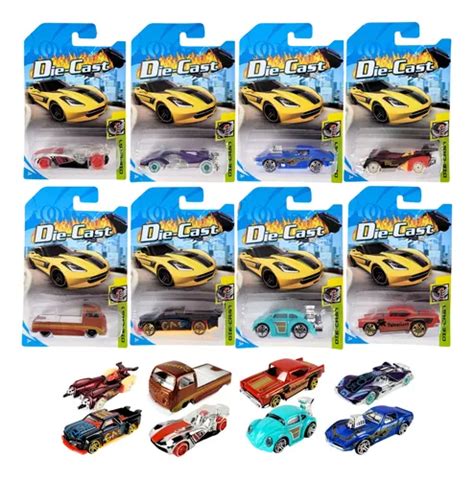 Kit Coleção Carrinho De Ferro Estilo Hot Wheels Peças MercadoLivre