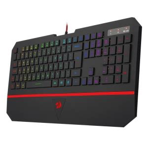 TECLADO GAMER REDRAGON MEMBRANA KARURA 2 PRETO RGB K502RGB