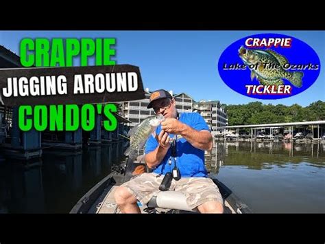 CRAPPIE FISHING WITH JIG S AROUND CONDO DOCKS YouTube