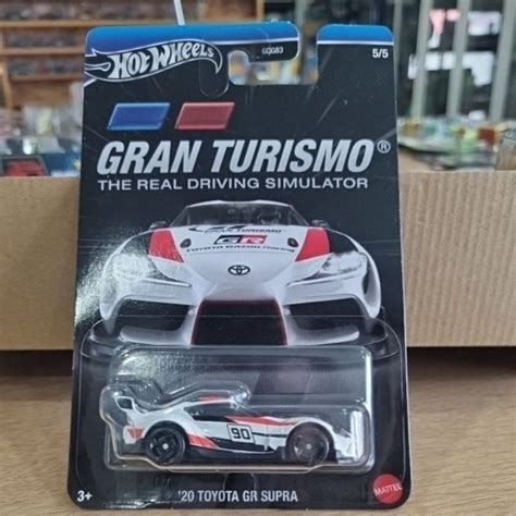 V Hot Wheels Gran Turismo The Real Driving Simulator Toyota Gr Supra White Shopee Malaysia