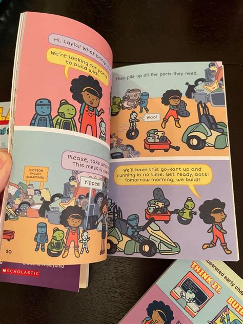 Layla And The Bots Children Comics 興趣及遊戲 書本 And 文具 小朋友書 Carousell