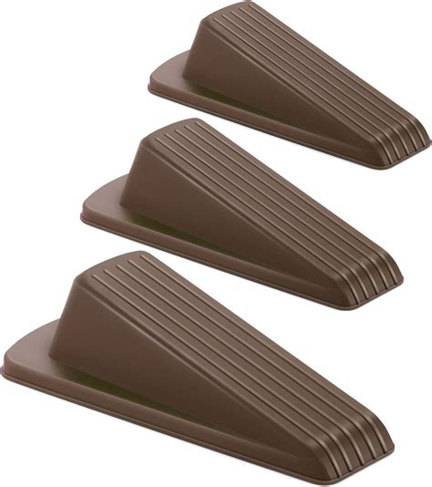 Amazon Shepherd Hardware Heavy Duty Rubber Door Wedge Brown