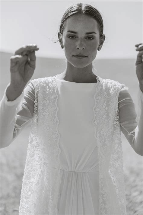 Capa Encaje Novia Dorita Colour Nude