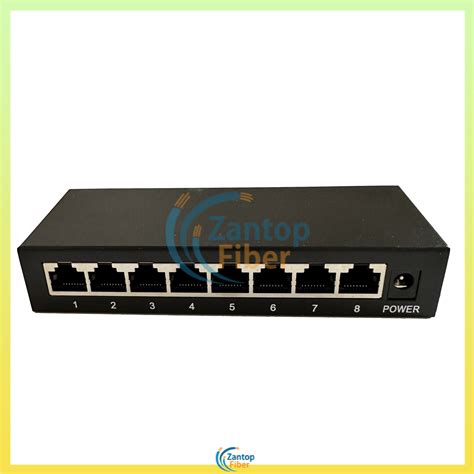 Gigabit Ethernet Switch Desktop 8 Port RJ45 10/100/1000mbps Ethernet ...