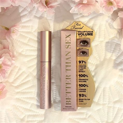 Too Faced Better Than Sex Mascara Brand New In Depop