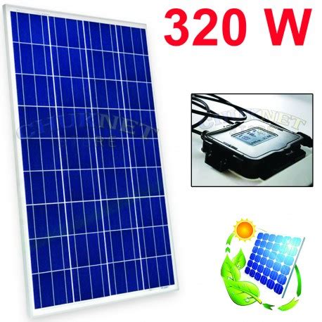 PANNELLO 320W ENERGIA SOLARE FOTOVOLTAICO POLICRISTALLINO