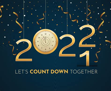 New Year Countdown Concept Vector Art & Graphics | freevector.com