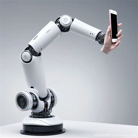 ai robot arm sticking out from below and giving a thumbs up Prompts ...