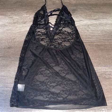 Advidlove Intimates Sleepwear Avidlove Lace Lingerie Halter Floral Babydoll Poshmark