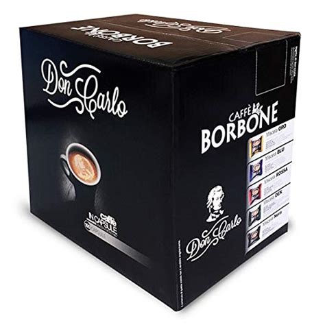 18 00 Caffè Borbone Don Carlo Miscela Nera Confezione da 100 Capsule