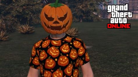 How To Get Gta Online Horror Pumpkin Mask And Pumpkin Tee All Jack O