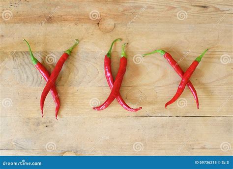 Hot Xxx Made Chili Peppers Stock Photos Free Royalty Free Stock