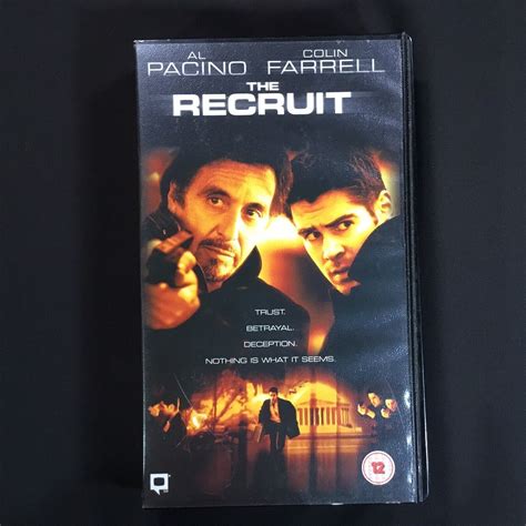 The Recruit Vhs Video Tape Al Pacino Colin Farrell Cert Movie Ebay