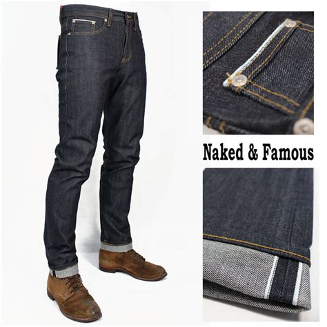 楽天市場スキニージーンズ naked famous デニム パンツ ネイキッド アンド フェイモス 岡山デニム リジッド ジーンズ メンズ スキニーデニムパンツ かっこいい インディゴ