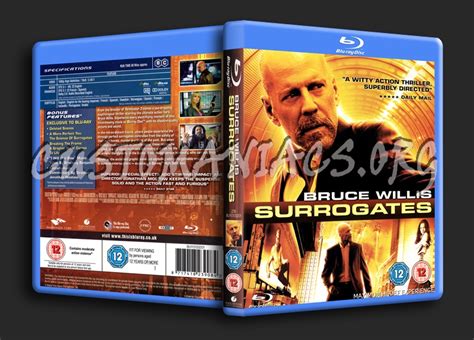 Surrogates Blu Ray Cover Dvd Covers And Labels By Customaniacs Id