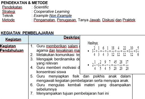 Inilah Rpp Matematika Kelas 4 Sd Semester 1 Kurikulum 2013 Revisi Kurikulum 2013 Baru