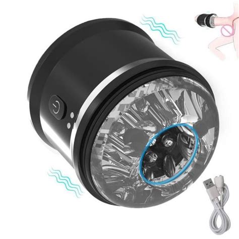 Noir Sex Machines Jouets Pour Hommes Masturbateur Rotique Tasse Rotation Automatique Machines