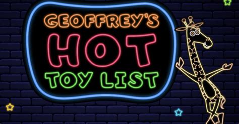 Toys R Us Reveals Geoffrey S Hot Toy List To Help You With Your Holiday Shopping